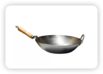 Mescolare frittura Top Venditore Household leggero cinese Wok con lungo Maniglia
