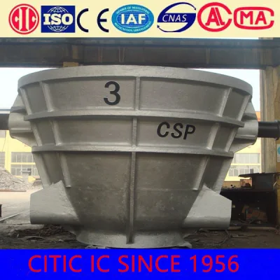 Die Foundry Ladle Slag Pot realizzato su misura con acciaio al carbonio