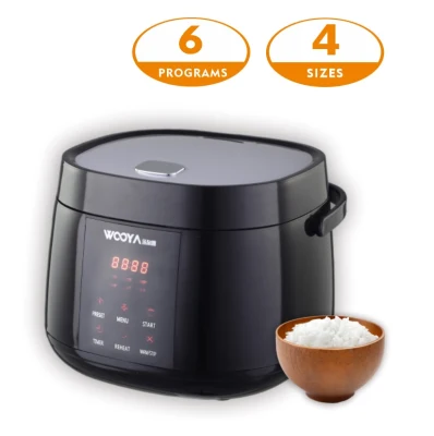 Attrezzo della cucina con grado alimentare sano facile da pulire rivestimento non-Stick Cookware ciotola che cucina riso, zuppa, congee, stufato, torta, Vapore