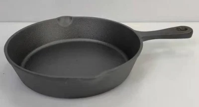 Vendita all&prime;ingrosso pre stagionato non avambraccio doppio manico in ghisa doppio Padella per padella con padella profonda