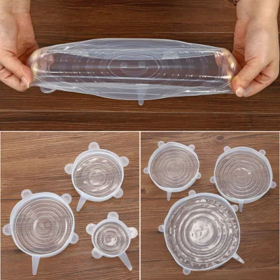 Coperchi in silicone Stroch approvati dalla FDA per contenitori/tazze/tazze/contenitori