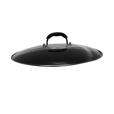 Fabbrica di utensili da cucina 36cm 40cm nonstick Fryer Pollo alluminio profondo Fry Recipiente con coperchio in vetro