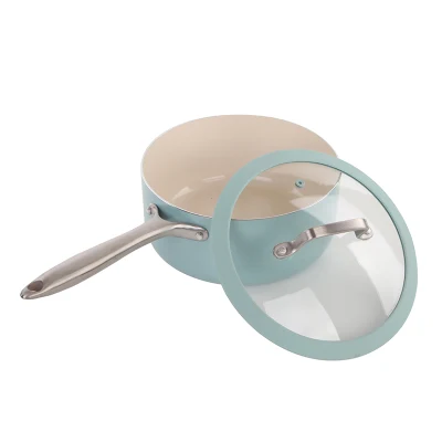 Pentola da cucina in alluminio Nosntick da 2,5 qt e 3 qt