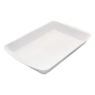 Forno all&prime;ingrosso Bianco porcellana ovenproof Lasagna vassoio