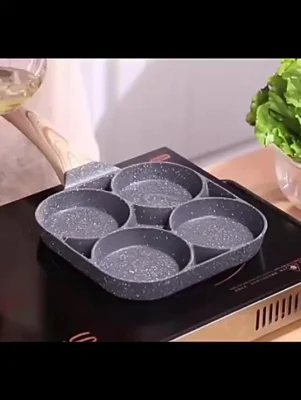 Placchetta per torta non aderente con artiffatto omelette a 4 fori