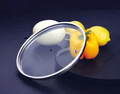 Coperchio in vetro per uso in cucina con coperchio a vaschetta