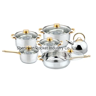 SET di utensili da cucina inox Thomas inox 12 PZ