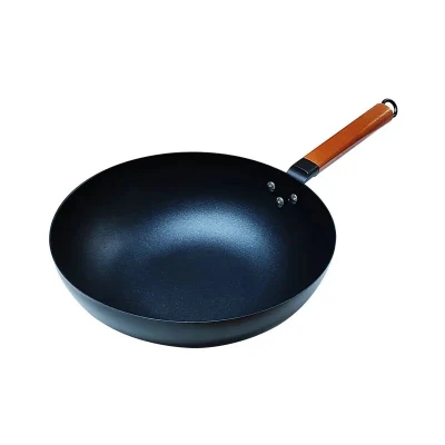 Diversi modelli di Pan StickTM in acciaio inox di alta qualità Wok in acciaio per esterni