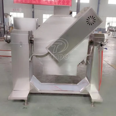 Grande ristorante automatico rotante senza bastone riso fritto autosostimolatore Robot Wok cucina con CE