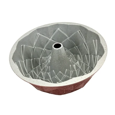 King Queen Crown Shape pressofusione alluminio senza avambraccio torta Teglia da forno