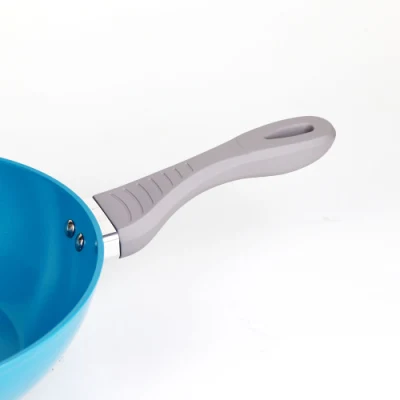 10 pollici con rivestimento in ceramica antiaderente forgiato Wok Pan