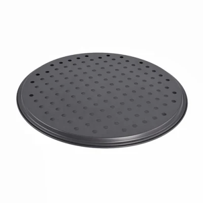 Pizza Pan di alta qualità con fori perforati rotondi
