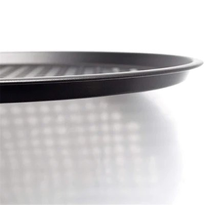Pizza Pan di alta qualità con fori perforati rotondi