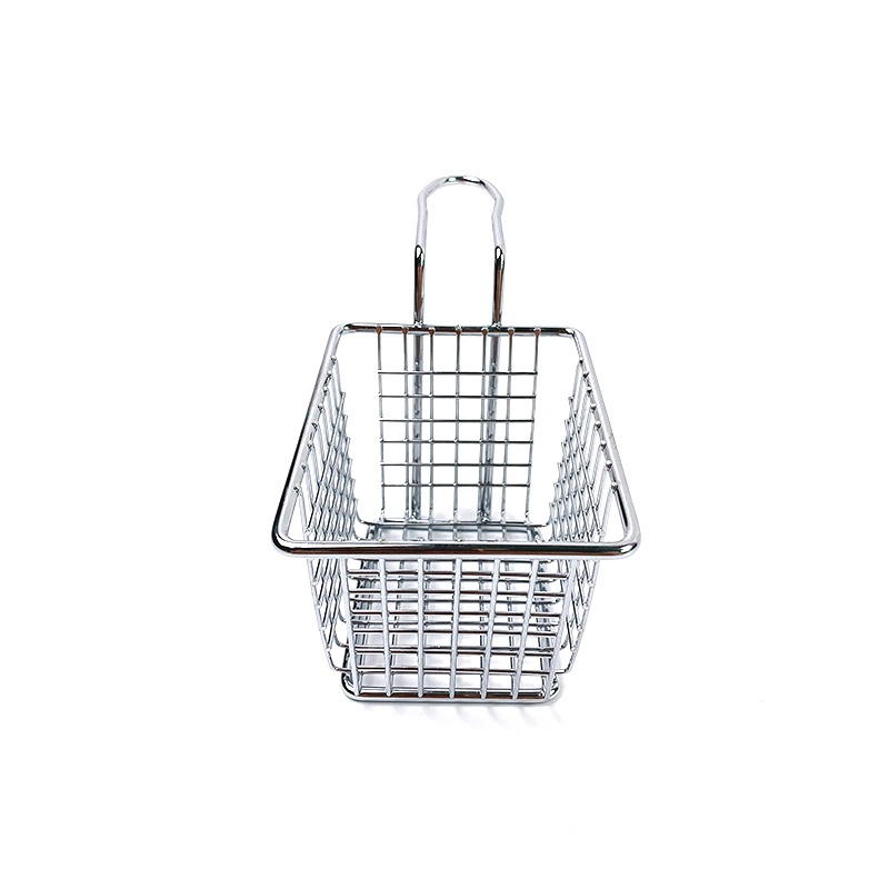 Mini Fry Baskets Stainless Steel French Fries Basket Potato Chips Frying Basket