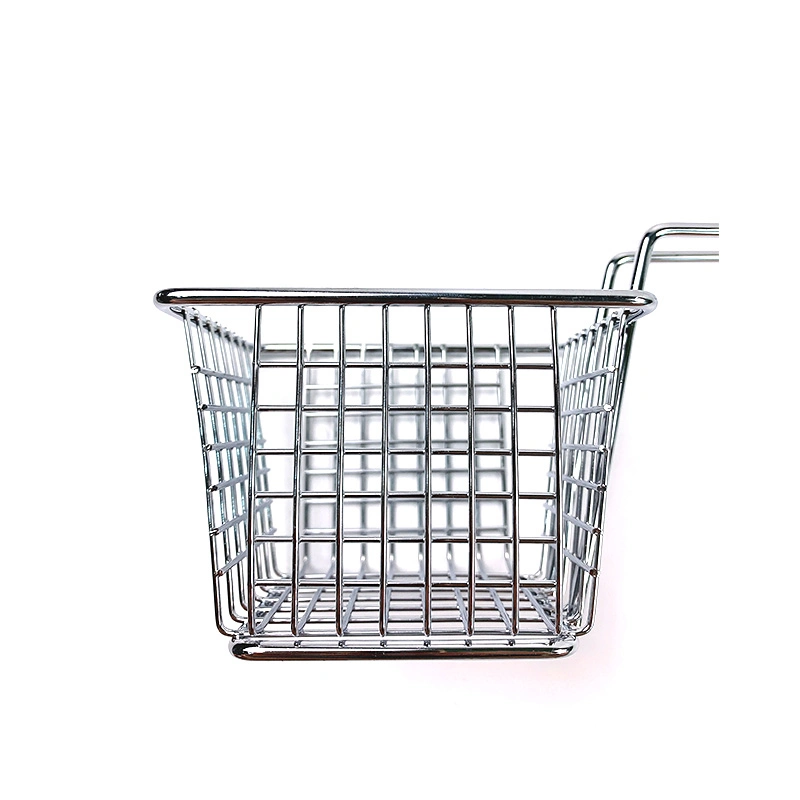 Mini Fry Baskets Stainless Steel French Fries Basket Potato Chips Frying Basket