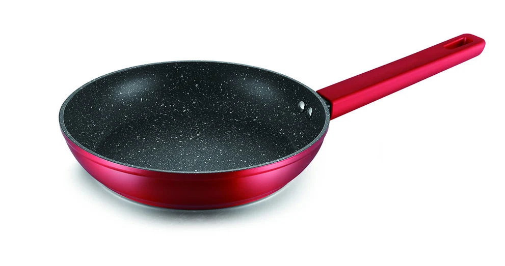 Nonstick Frying Pan Skillet, Swiss Granite Coating Omelette Pan, Healthy Stone Cookware Chef&prime;s Pan, Pfoa Free (8/9.5/10/11/12.5 Inch)