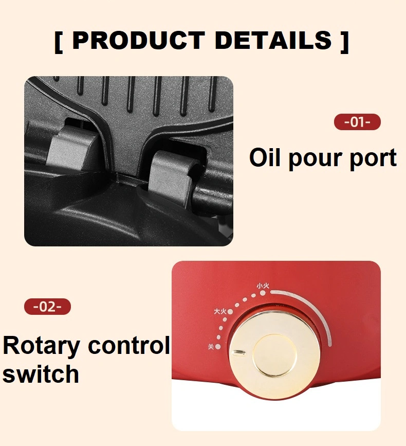 Multi-Function Smokeless Electric Hot Pot and BBQ Grill Pan Electric Grill 2 in 1