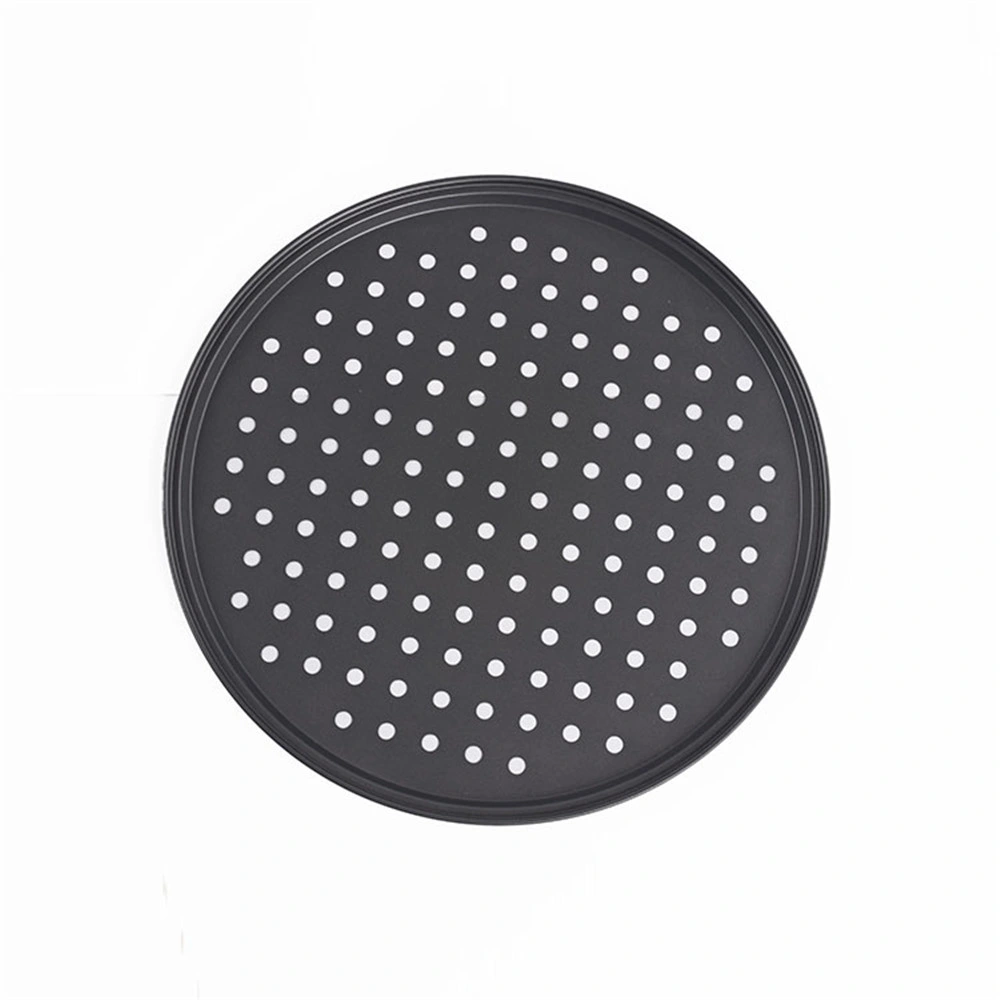 High Quality Round Perforated Holes Style Pizza Pan