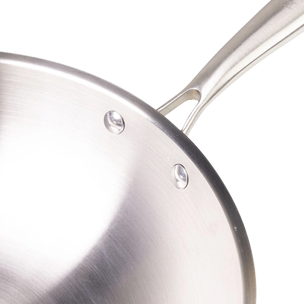 Kitchen Home Wholesale Household Cookware Stainless Steel Wok