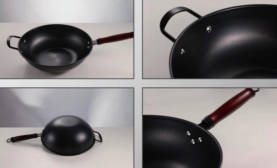 Factory Direct Hot Selling Retail Non-Stick Iron Wok