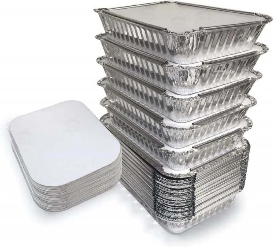 53X33X8.5cm Full Size Deep Gastronorm Steamtable Aluminium Foil Pan