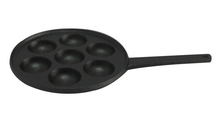 20cm Non Stick Pre Seasoned Cast Iron Cake Pan Mold Bakeware