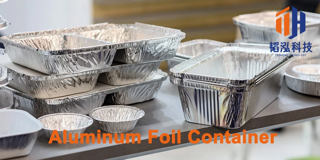 Large Disposable Aluminium Foil Pans with Lids 8X4 in Food Containers Best Tin Pans for Takeaway, Baking, Frozen &amp; Food Storage