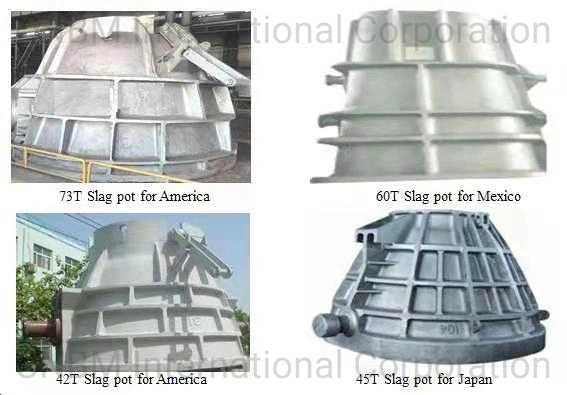 Made in China Long Life Carbon Steel Cast Slag Pot