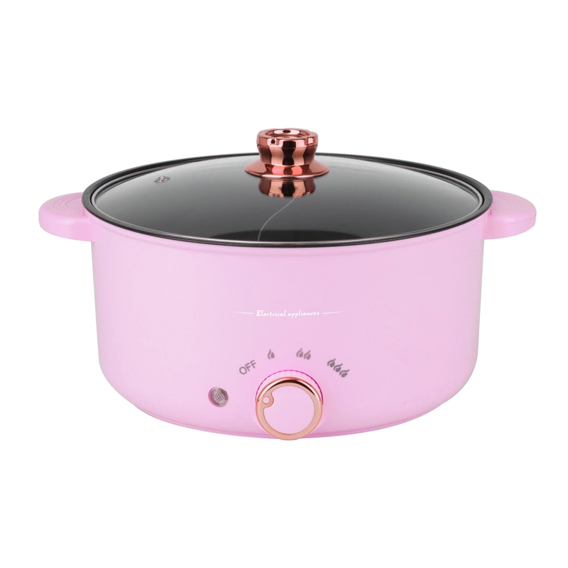 Good Price Kitchen Appliances Electric Cooking Pot with Stainless Steel Pot Hot Pot Cooker Machine Multi-Function Cooker