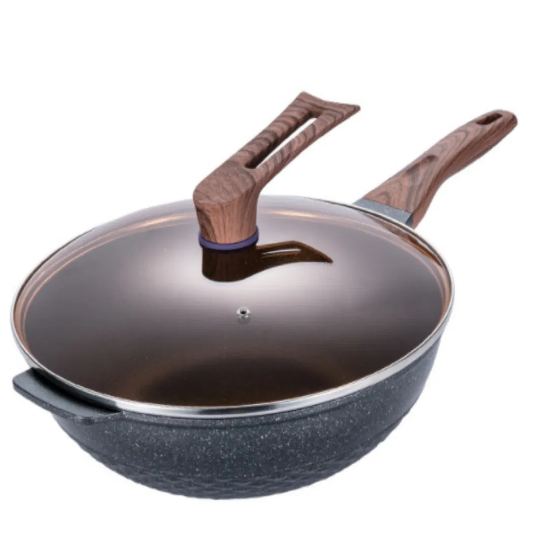 Universal Non-Stick Kitchen Wok Pan Die-Casting Pot