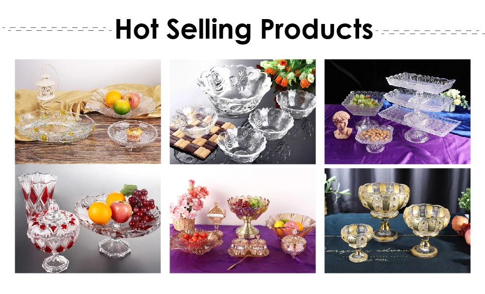 Wholesale Household Glass Cake Plate 288mm 315mm Hot Sale Glass Cake Pan with Lid
