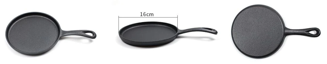 Small Mini Round Cast Iron Frying Pan