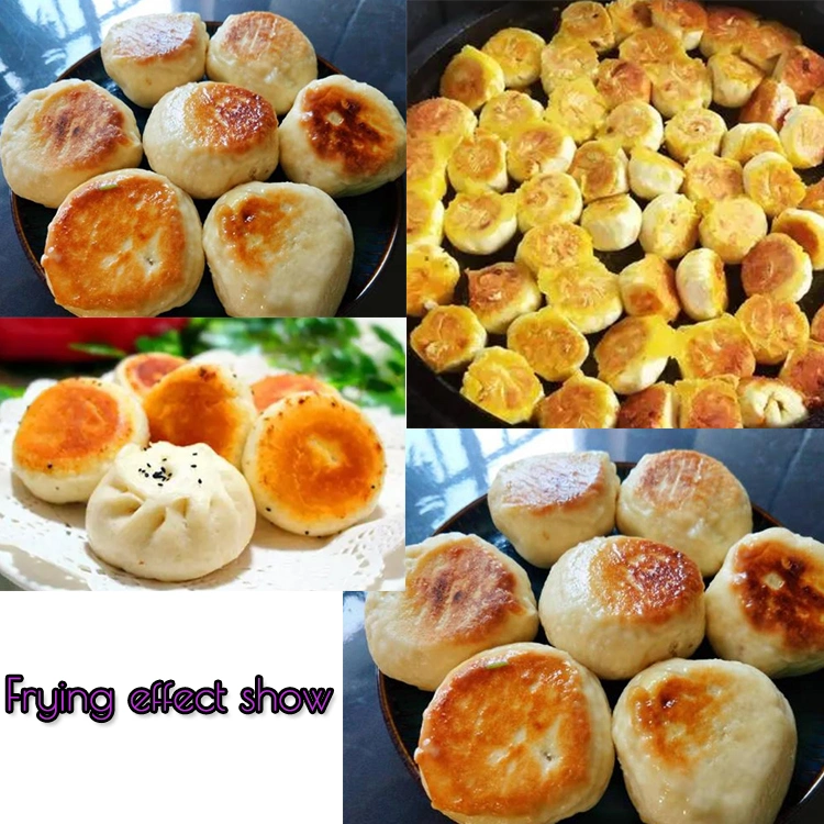 Electric Mini Cooking Set Cast Iron Frying Pan for Dumpling Buns