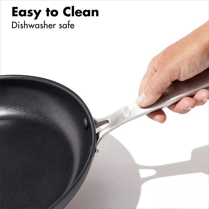 German Nonstick Coating Stainless Steel Handle Dishwasher Oven Safe Frying Skillet Pan