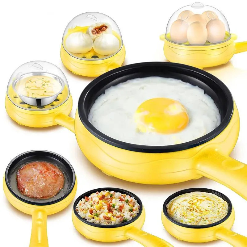 Hot Sales Multifunction Household Electric Fried Steak Frying Pan Non-Stick Breakfast Machine Boiled Eggs