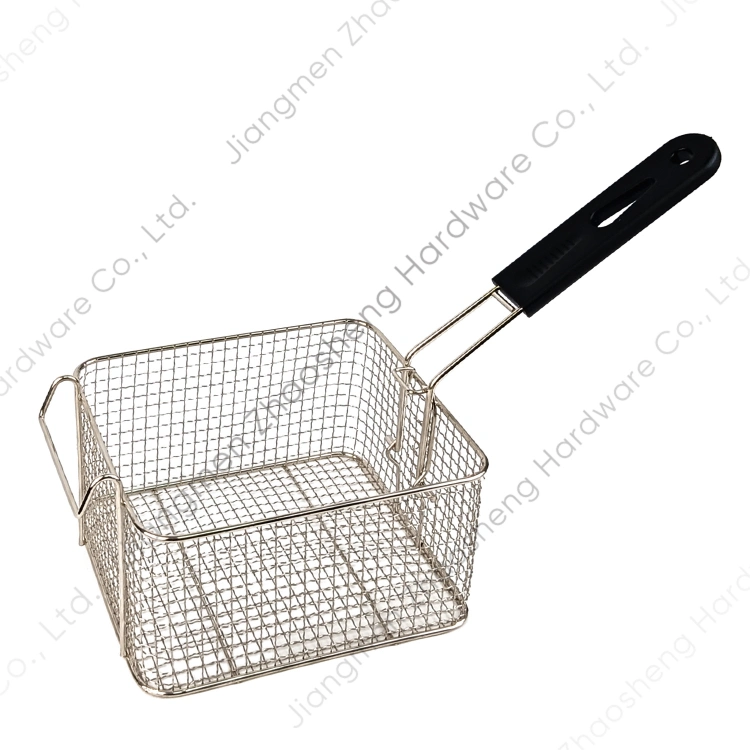 Fried Food Filter Colander Fries Potato Chips Electric Square Deep Fryer Basket