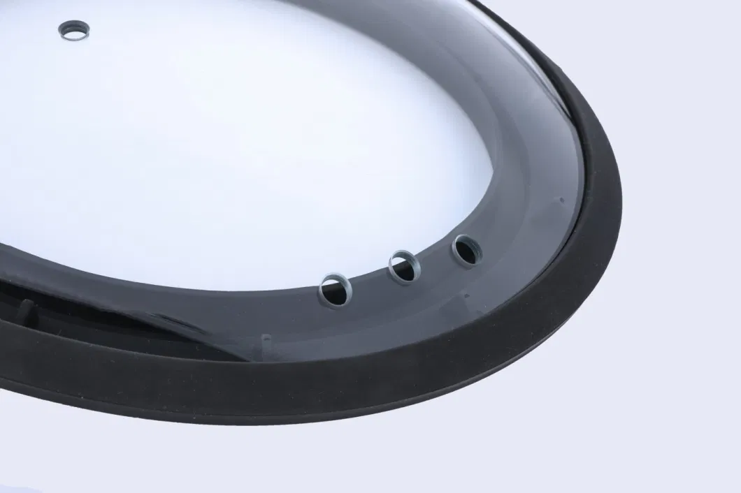 Type Jblwn Tempered Glass Pans Lid with Silicone Rim