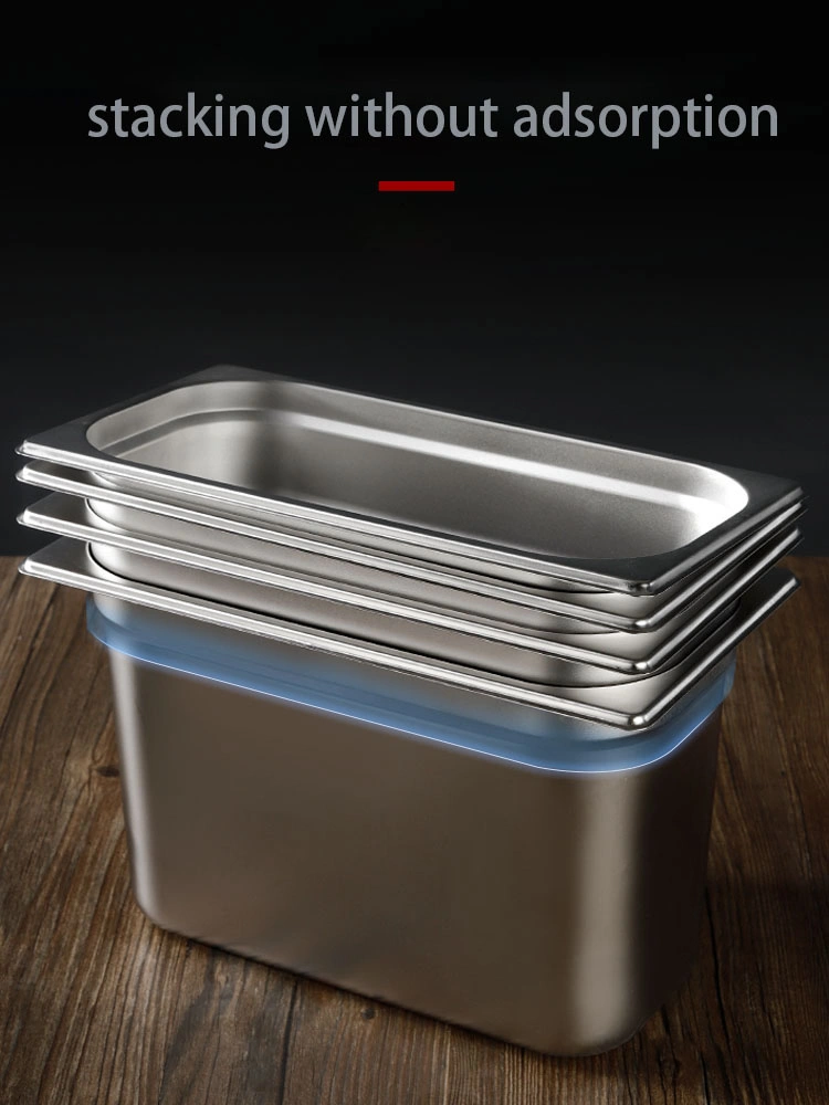 Stainless Steel Gn Pans (2/3) Gn Container Chafing Dish Pans