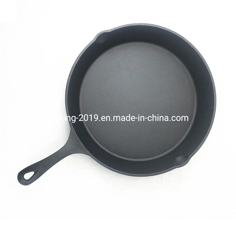 Pre-Seasoned 11.5 Inch Cast Iron Skillet Oven Safe Cookware Multipurpose Use for Home Kitchen or Restaur Frying Pan
