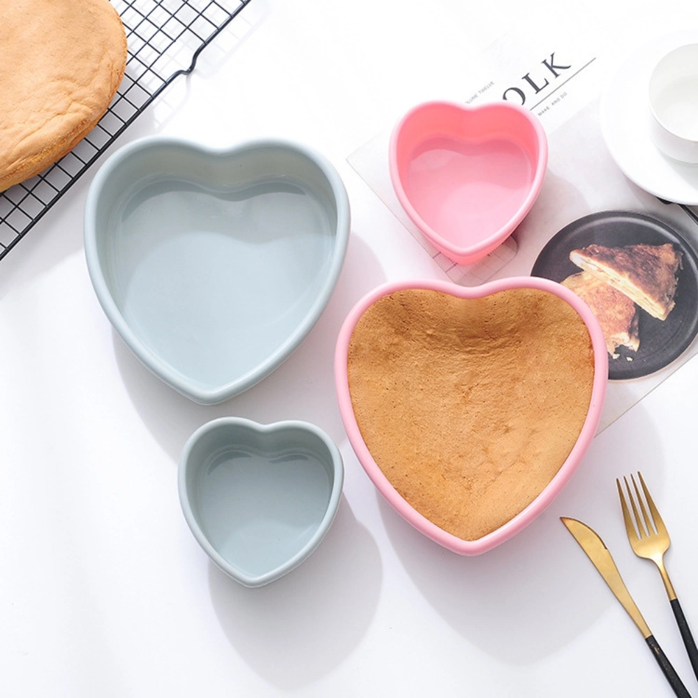 Silicone Non-Stick Cake Molds Heart Baking Pans Mi26084