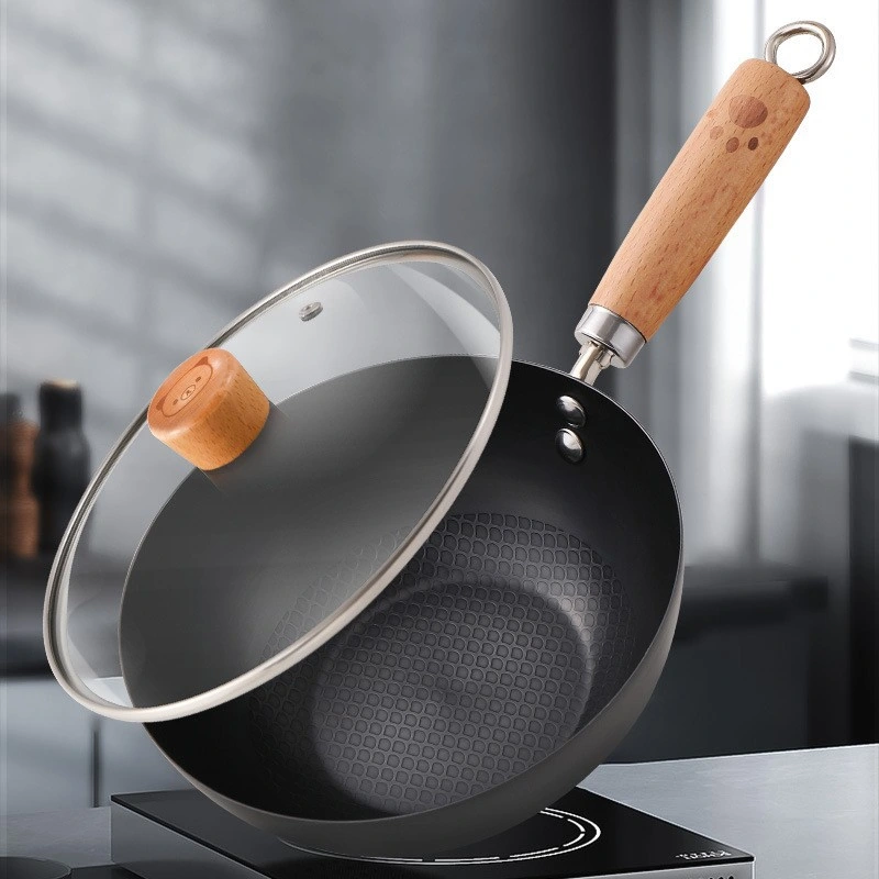 &quot;Cast Iron Mini Skillet - Non-Coated Home Frying Pan for One Ideal for Induction Cooktops, Noodle Cooking, and Mini Stir-Frying&quot;