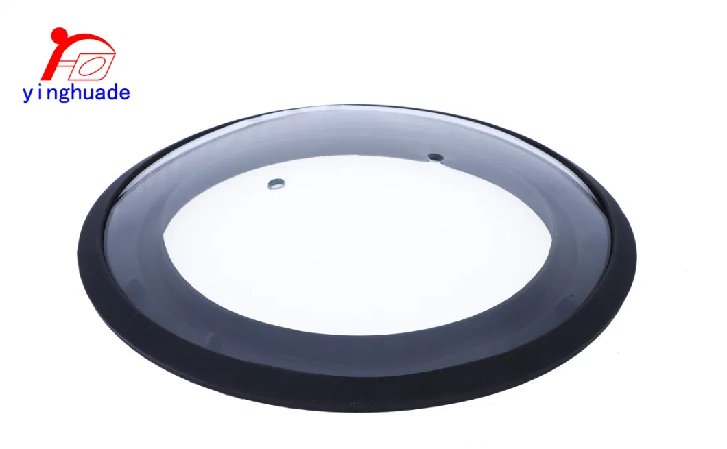 Type Jblwn Tempered Glass Pans Lid with Silicone Rim