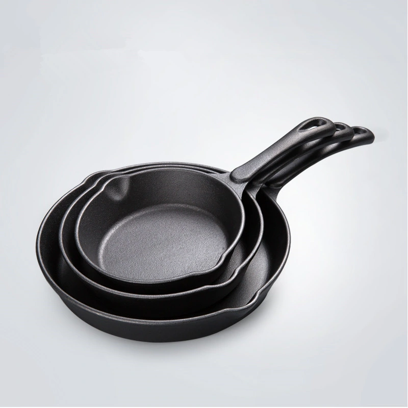00: 06 Mini Cast Iron Skillet Small Frying Pan 3.5 Inch