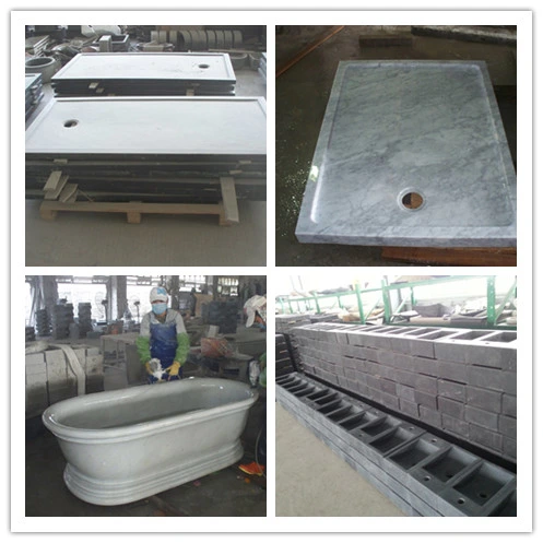 Anti Slip Stone/Granite/Marble Shower Enclosure Tray/Base/Pan for Project