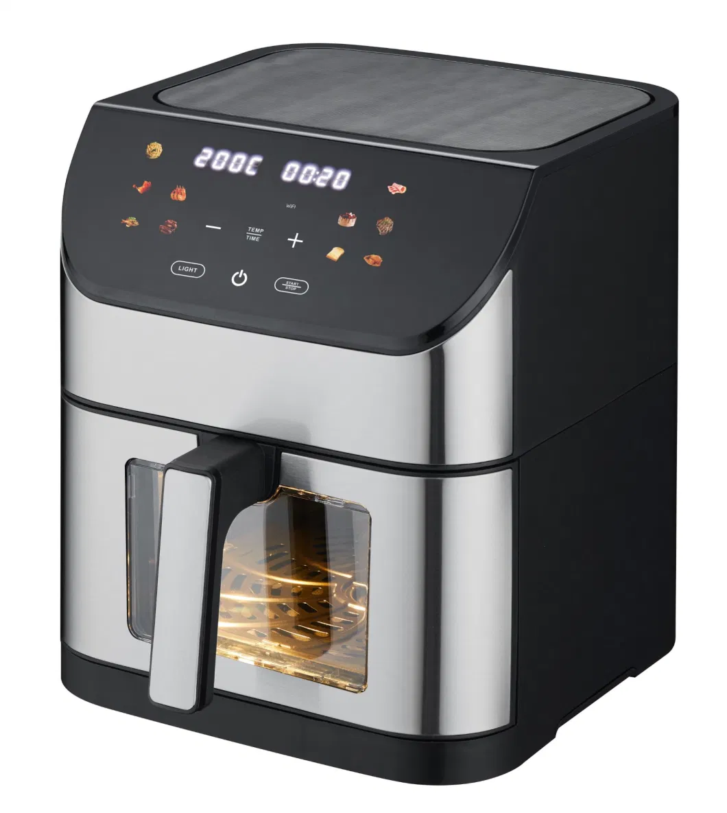 Design Air Fryer with Visible Window 6.0L Smart Rapid Air Fryer