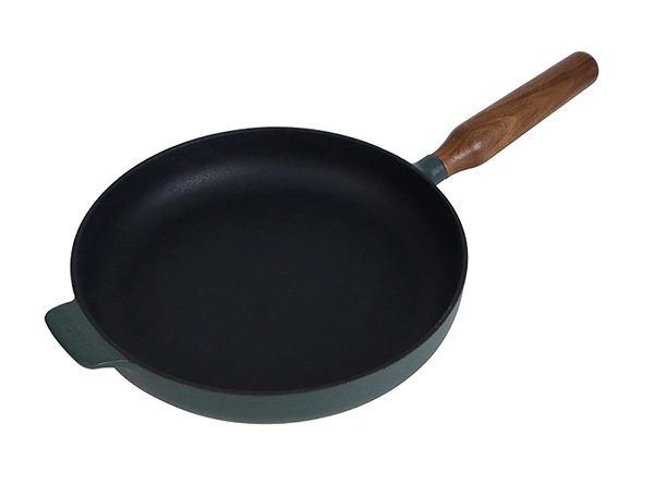 Professional Nonstick Egg Pan Pfas-Free Healthy Enameled Cast Iron Fry Pan