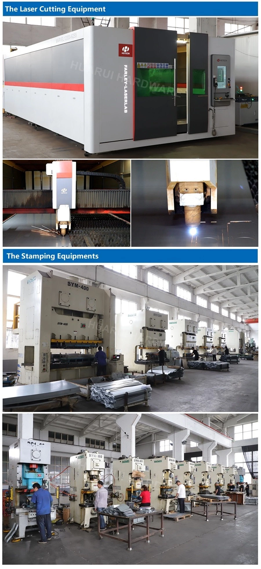 China OEM Sheet Metal Aluminium Fabrication Works