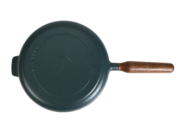 Professional Nonstick Egg Pan Pfas-Free Healthy Enameled Cast Iron Fry Pan