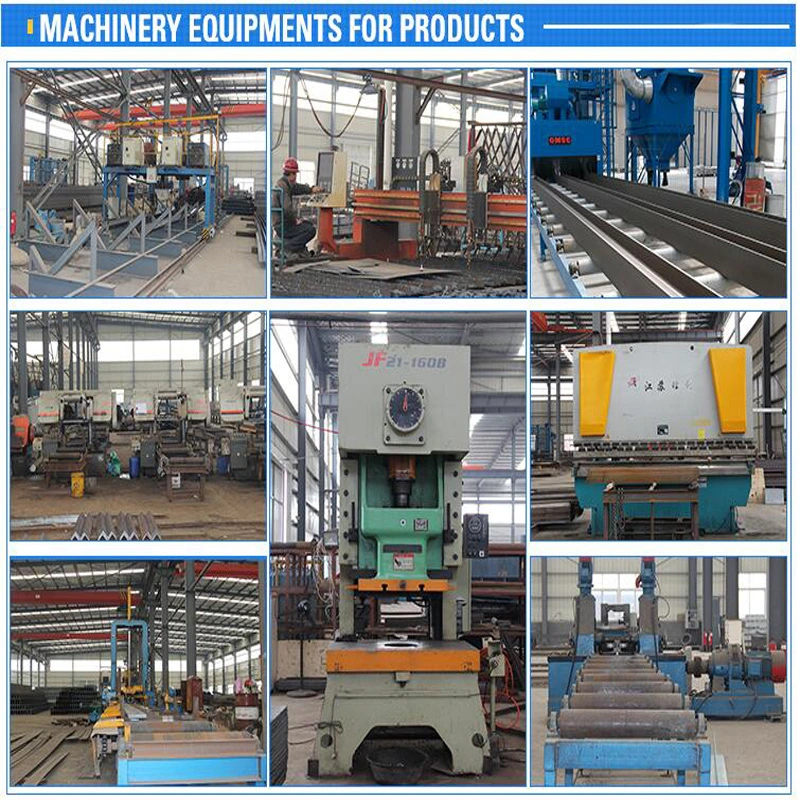 China Steel Fabricator Factory Supply Direct Manufacturer Prefabricated Structural Steel Fabrication Works for Steel Structure