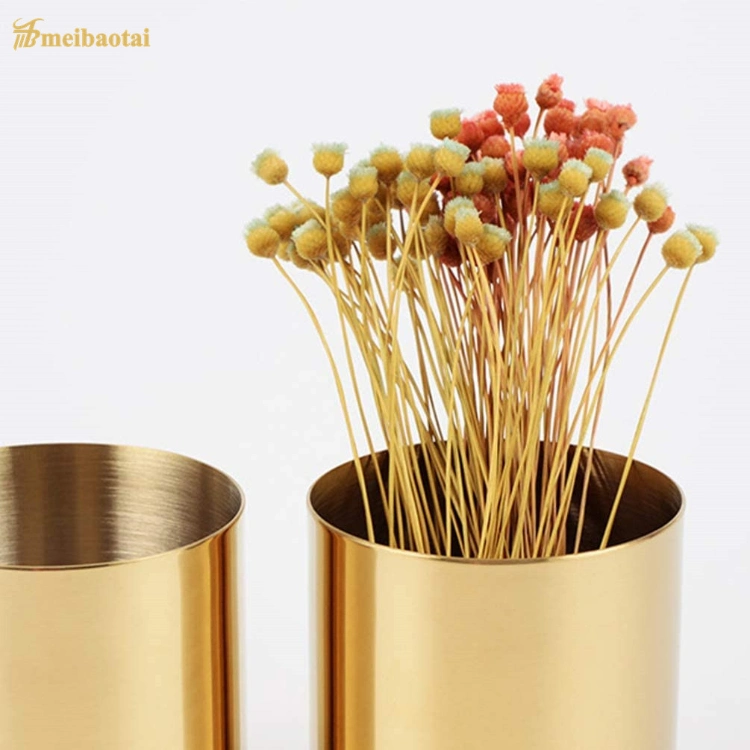201\304 Stainless Steel Flower Pot for Decoration in Shipping Market
